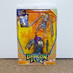 1995 Galoob Dragon Flyz 5" Apex Figure with Blazewind Launcher MIB Brand New